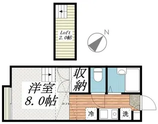 Kビレッジ2【2階】の間取り