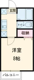 小岩モールハイツ【1階】の間取り