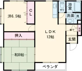 ハイム問屋町前【2階】の間取り