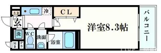 べラジオ京都東山II【2階】の間取り