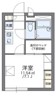 レオパレス下川入【2階】の間取り
