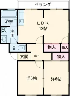 グランテラス【4階】の間取り