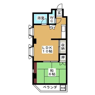 ヴィラ美山【3階】の間取り