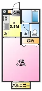 フォレストTDKK【1階】の間取り