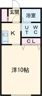 ポプリ春日町III【1階】の間取り