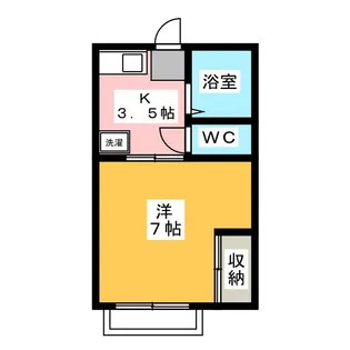 アミティー3【2階】の間取り