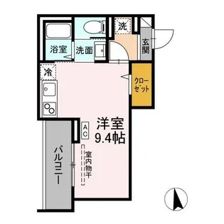 長野県長野市大字南長野【アパート】の間取り