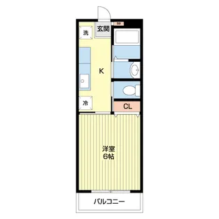 大沼ビル【4階】の間取り