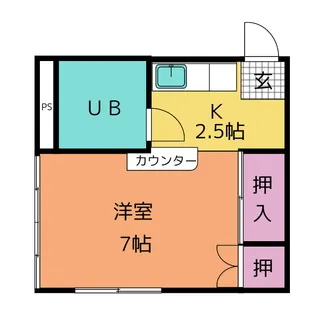 WHITE HOME【1階】の間取り