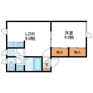 ベネッセ21【2階】の間取り