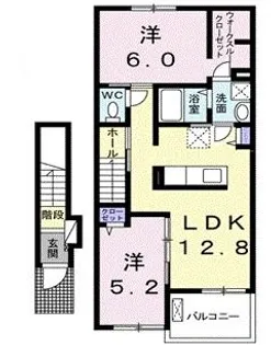 心休里 2【2階】の間取り