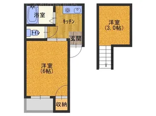 メゾン大日【2階】の間取り