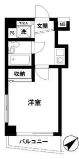 フェニックス茗荷谷【2階】の間取り