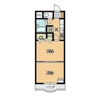 クリエイト二番館【2階】の間取り