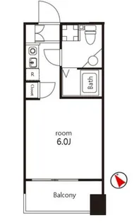 東京都港区虎ノ門3【マンション】の間取り