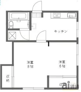 埼玉県和光市下新倉4【アパート】の間取り