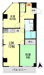 エンゼルハイム梅屋敷第2【3階】の間取り