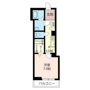 グランエイト 新都心【2階】の間取り