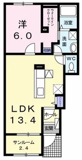 高知県土佐市高岡町甲【アパート】の間取り