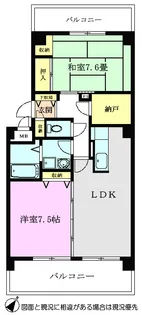 グランメール【2階】の間取り