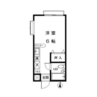 アドウェル西嶺C棟【2階】の間取り