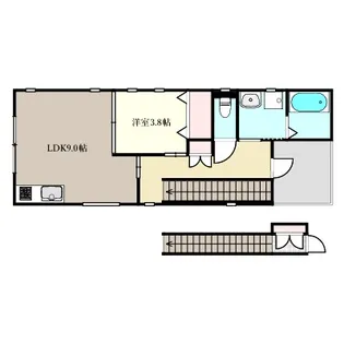 PLENZA MOTOMACHI【2階】の間取り