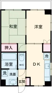市川ビル【3階】の間取り