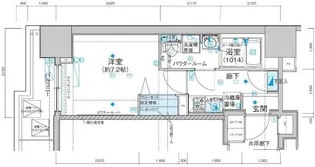 メインステージ住吉【3階】の間取り