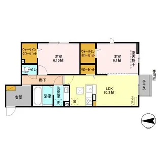 マレオッド岬【1階】の間取り