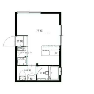 メゾンドシャルマン【1階】の間取り