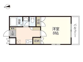 ピア サテライト【2階】の間取り