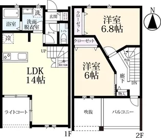 プレミアムアイランド城原IIの間取り