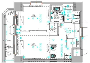 リヴシティ横濱蒔田壱番館【4階】の間取り