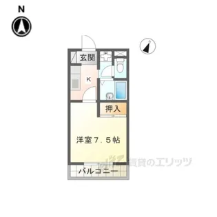 ハイツ・ユウリ【3階】の間取り
