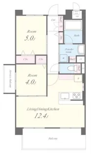 MAGNOLIA【2階】の間取り