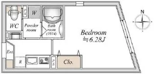LiveFlat巣鴨【3階】の間取り