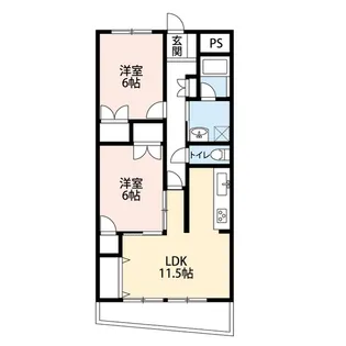 小田切マンション【3階】の間取り