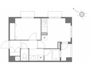 ルクレ初台【3階】の間取り