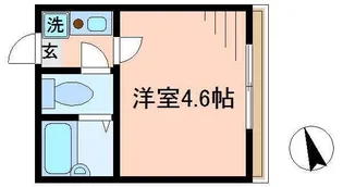 スプリングシャンテII【2階】の間取り