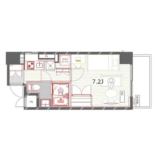 コスモリード大森【2階】の間取り