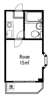 シャングリラ竹ノ塚【4階】の間取り