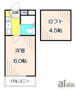 シティパレス東久留米II【2階】の間取り