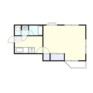 シャトレーヌマンション【1階】の間取り