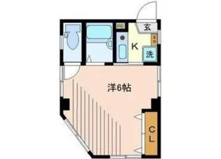 エクセル新中野【2階】の間取り