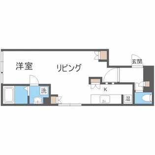 プレジール札幌【3階】の間取り