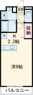 ルーナシティ【1階】の間取り