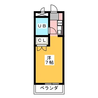 メゾン大洋PART2【3階】の間取り