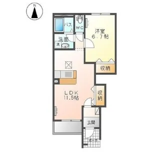 マーベルキューブI【1階】の間取り