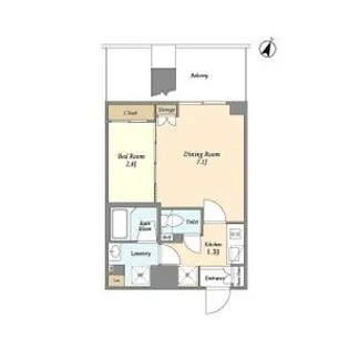 プラート宮坂【4階】の間取り