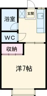 グリーンコーポラスB【1階】の間取り